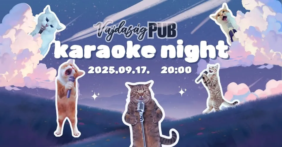 Karaoke Night 🎤✨ VajdaságPUB