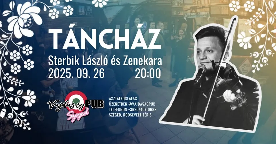 TÁNCHÁZ . Sterbik László and his orchestra